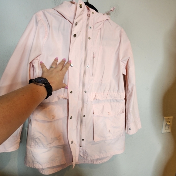 J. Crew Light Pink perfect lightweight jacket.  Women's size XS - Picture 6 of 16